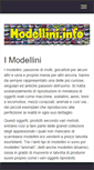 Mobile Screenshot of modellini.info